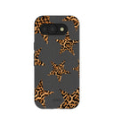 Coque Google Pixel 10a à motif étoiles de jaguar noir