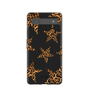 Coque Google Pixel 6a à motif Jaguar Stars noir