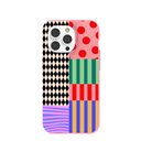 Coque iPhone 14 Pro Juggling Colors rose chewing-gum