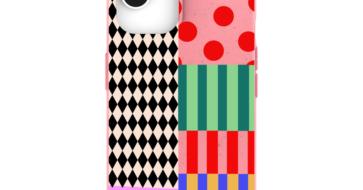 Bubblegum Pink Juggling Colors iPhone 16e/17e Case – Pela Case