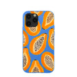 Electric Blue Juicy Papayas iPhone 11 Pro Case