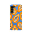 Coque Samsung Galaxy S22 « Papayas juteuses bleu électrique »