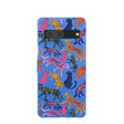 Electric Blue Jungle Cat Google Pixel 7 Case