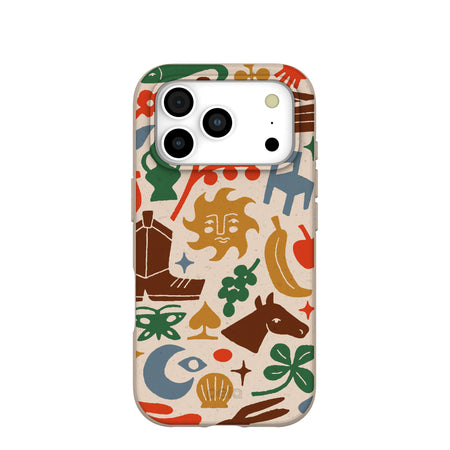 Seashell Junk Drawer iPhone 17 Pro Case – Pela Case