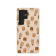Coque pour Samsung Galaxy S25 Ultra Motif coquillages et latte