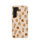 Seashell Latte Love Samsung Galaxy S25 Case