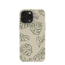 Coque pour iPhone 13 Pro Max London Fog Leaf Lines