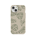 Coque pour iPhone 14 London Fog Leaf Lines