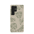 Coque pour Samsung Galaxy S25 Ultra avec motif feuilles et brouillard londonien