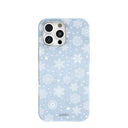 Coque bleu poudre Let it Snow pour iPhone 16 Pro Max