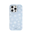 Coque bleu poudre Let it Snow pour iPhone 16 Pro