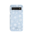 Coque bleu poudre Let it Snow pour Google Pixel 8a