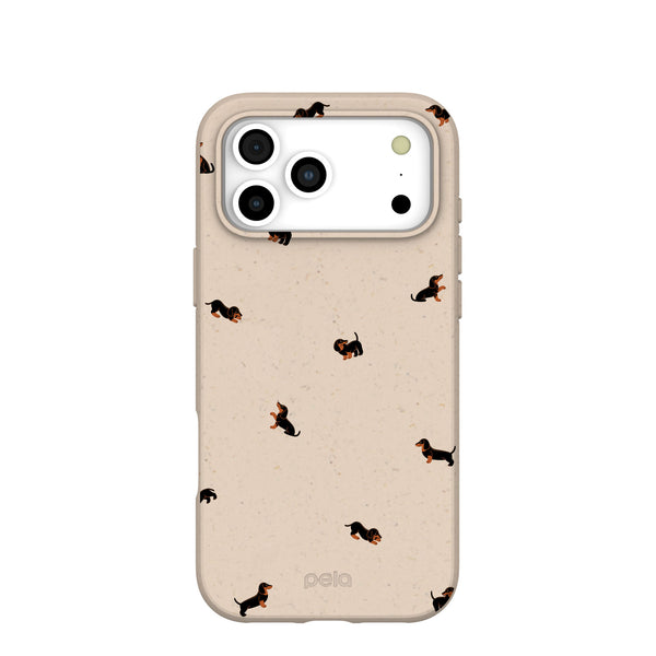 Seashell Lil Dachshunds iPhone 17 Pro Max Case – Pela Case