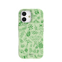 Sage Green Linear Entomology iPhone 17 Case