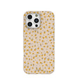 Coque iPhone 16 Pro Max Coquillage Petites Fleurs Jaunes
