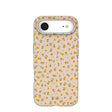 Coque iPhone Air à petites fleurs jaunes et coquillages