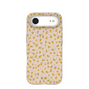 Coque iPhone Air à petites fleurs jaunes et coquillages