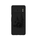 Coque noire Lone Cabin pour Google Pixel 8 Pro