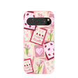 Coque Google Pixel 9/9 Pro rose bonbon avec lettres d'amour