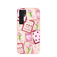 Bubblegum Pink Love Letters Samsung Galaxy S25+(Plus) Case
