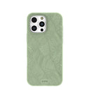 Sage Green Lushy Leaves iPhone 16 Pro Max Case
