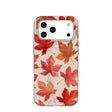 Seashell Maple Leaf iPhone 17 Pro Max Case