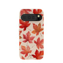 Coque Google Pixel 10/10 Pro motif coquillage et feuille d'érable