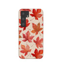 Seashell Maple Leaf Samsung Galaxy S24 Case