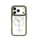 Coque transparente Martini Moment pour iPhone 17 Pro avec motif Forest Floor Ridge (MagSafe inclus)