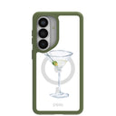 Coque transparente Martini Moment pour Samsung Galaxy S26 avec motif de sous-bois (chargeur magnétique inclus)