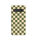 Coque Google Pixel 7 Pro motif Matcha à carreaux Forest Floor