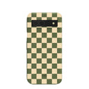 Coque Google Pixel 8a motif Matcha à carreaux Forest Floor