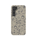 Coque pour Samsung Galaxy S24 : Brouillard londonien et moments méditerranéens