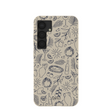 Coque pour Samsung Galaxy S25 : Brouillard londonien et moments méditerranéens