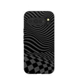 Black Melted Checkers Google Pixel 10 Pro XL Case