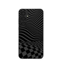 Black Melted Checkers Samsung Galaxy S25+(Plus) Case