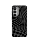 Coque Samsung Galaxy S26 à motif damier noir fondu