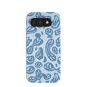 Powder Blue Melting Faces Google Pixel 10a Case