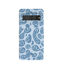 Powder Blue Melting Faces Google Pixel 7 Pro Case