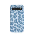 Powder Blue Melting Faces Google Pixel 8a Case