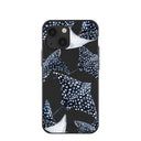 Black Midnight Rays iPhone 13 Mini Case