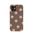 Coque Mini Toast Chocolat Brun pour iPhone 12/iPhone 12 Pro