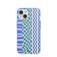 Electric Blue Mixed Up iPhone 14 Case