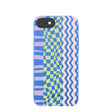 Electric Blue Mixed Up iPhone 6/6s/7/8/SE Case