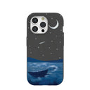 Black Moonlight Lake iPhone 15 Pro Case