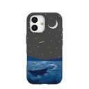 Coque pour iPhone 17 Black Moonlight Lake