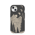 Black Moonlight Peaks iPhone 15 Case