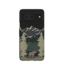 Coque Google Pixel 8 à motif de montagne noire