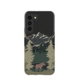 Coque Samsung Galaxy S22 Motif Moose Mountain Noir