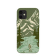 Coque iPhone 12 Mini « Pêche matinale au sol forestier »